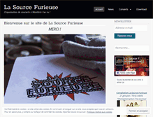 Tablet Screenshot of lasourcefurieuse.org